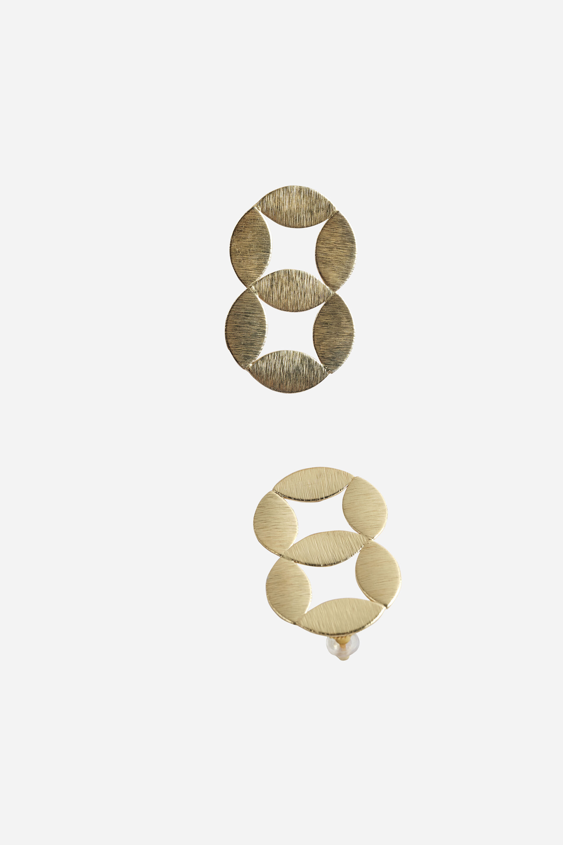 Artsy Gold Earrings, , image 3